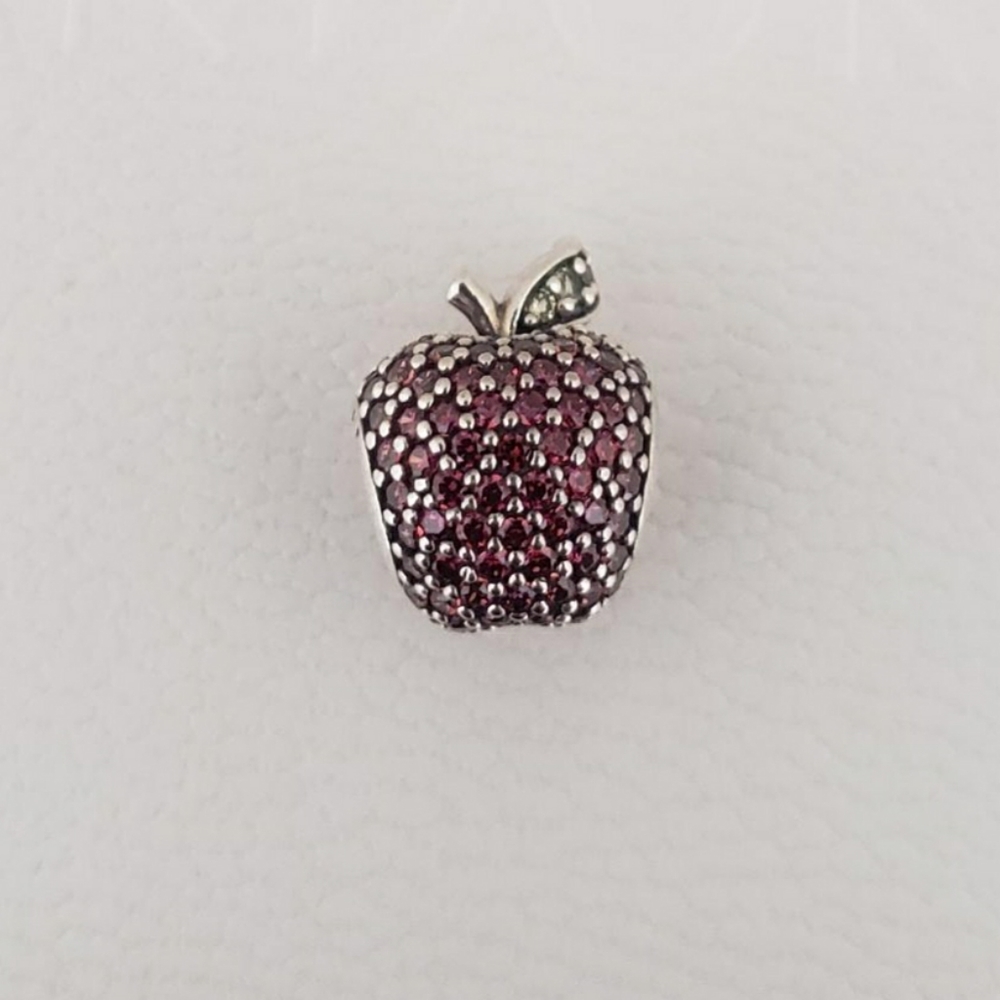 Authentic Pandora Apple Charm - image 7